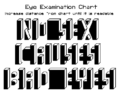 eye chart